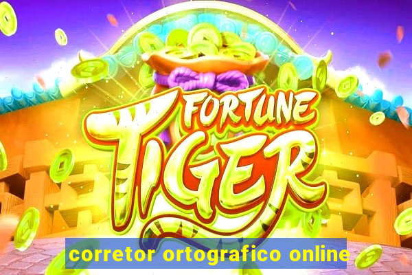 corretor ortografico online