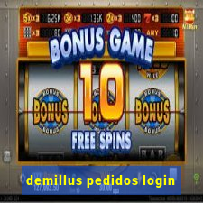 demillus pedidos login