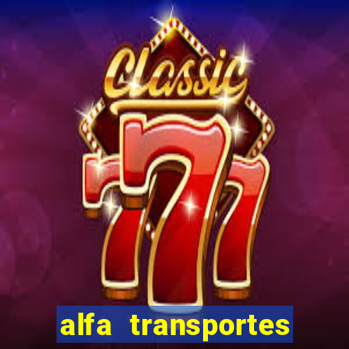 alfa transportes novo hamburgo