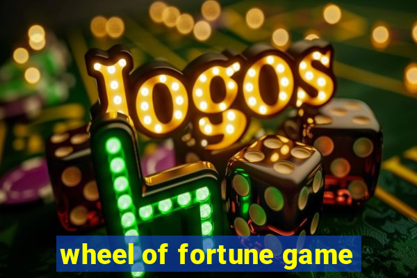 wheel of fortune game