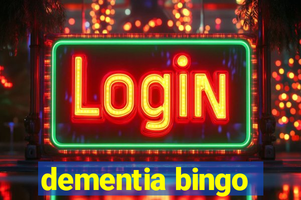 dementia bingo