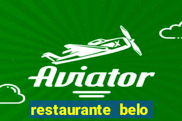 restaurante belo porto feliz