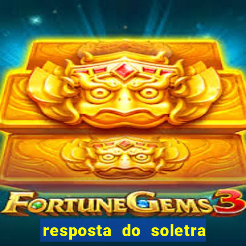 resposta do soletra de hoje