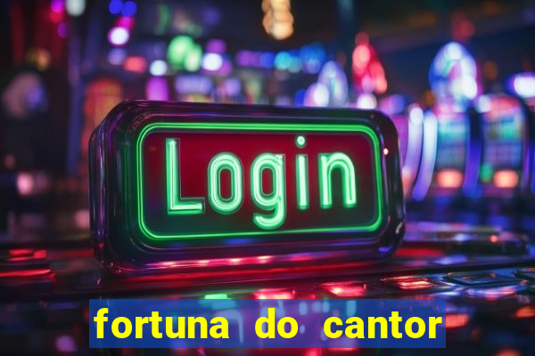 fortuna do cantor sorocaba 2023