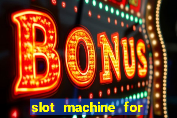 slot machine for home bar