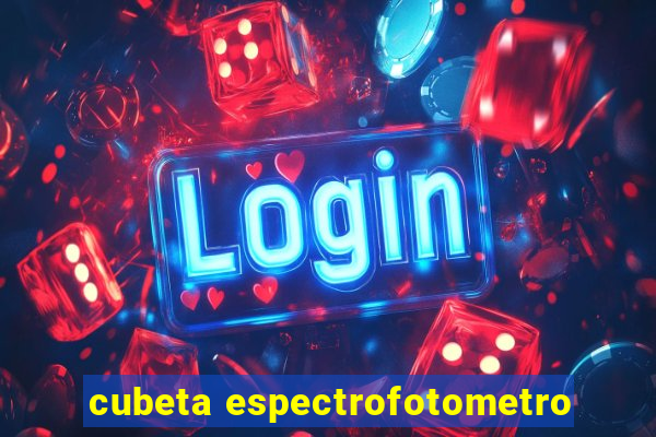 cubeta espectrofotometro