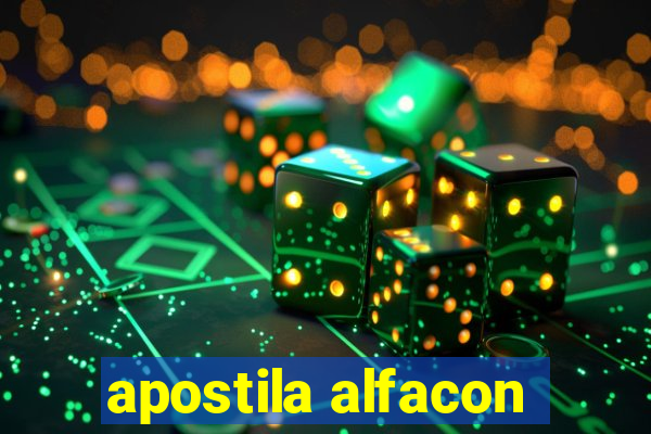 apostila alfacon