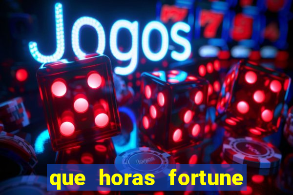 que horas fortune mouse paga