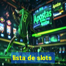 lista de slots