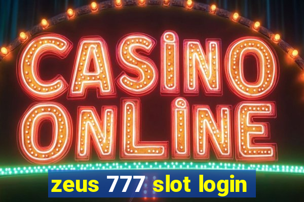 zeus 777 slot login