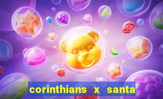 corinthians x santa cruz ao vivo hd