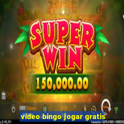 video bingo jogar gratis