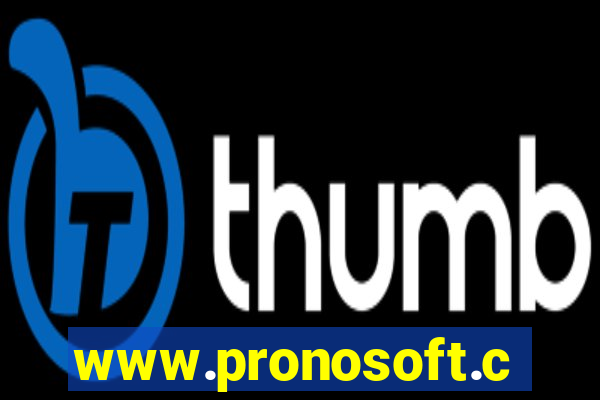 www.pronosoft.com