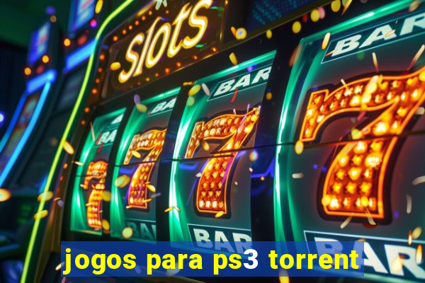 jogos para ps3 torrent