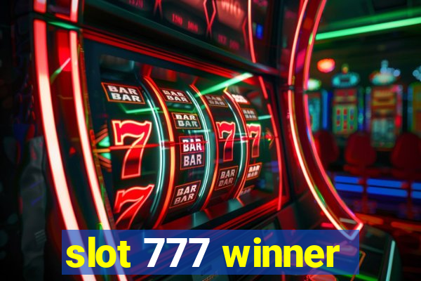 slot 777 winner