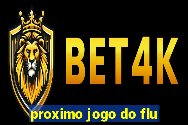 proximo jogo do flu