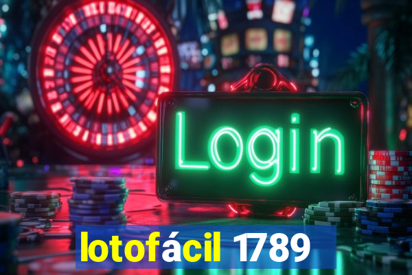 lotofácil 1789