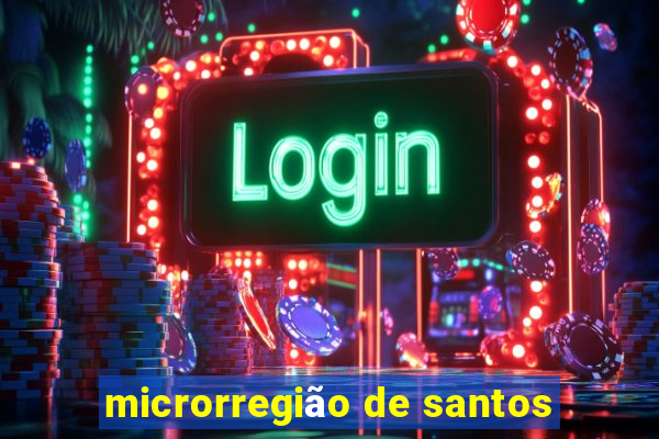 microrregião de santos