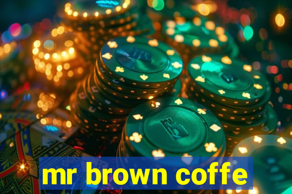 mr brown coffe