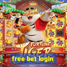 free bet login