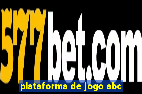 plataforma de jogo abc