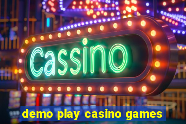 demo play casino games