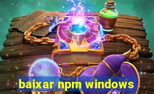 baixar npm windows