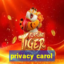 privacy carol