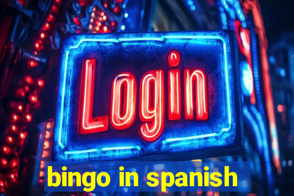 bingo in spanish