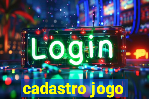 cadastro jogo