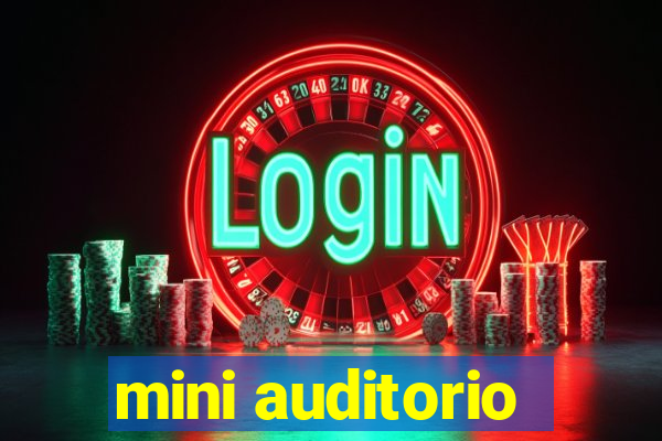 mini auditorio