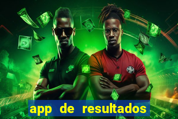 app de resultados de jogo de futebol