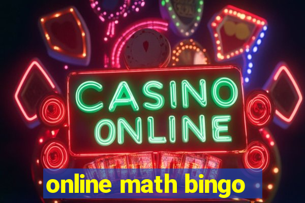 online math bingo