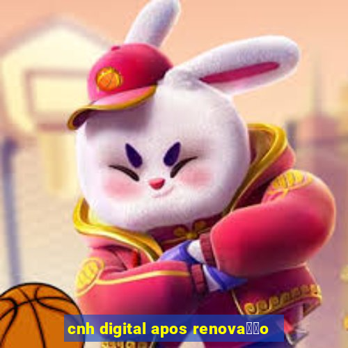 cnh digital apos renova莽茫o