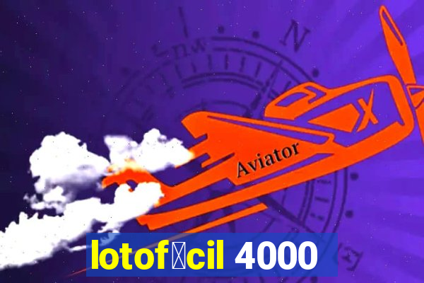 lotof谩cil 4000