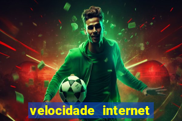 velocidade internet para jogar online