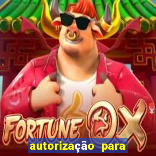 autorização para jogar bola