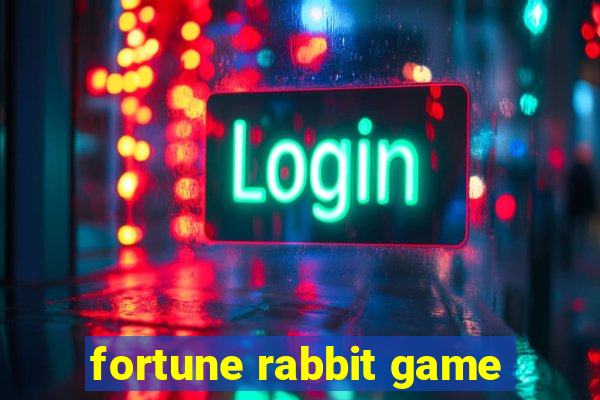 fortune rabbit game