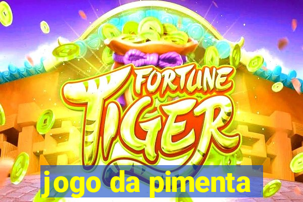 jogo da pimenta