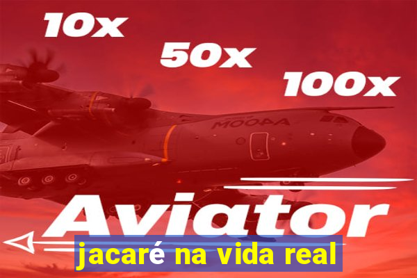 jacaré na vida real