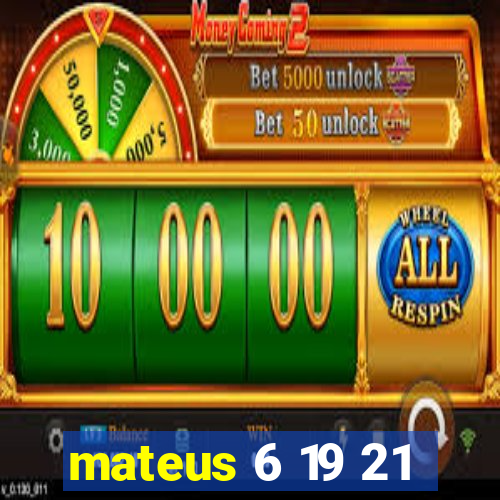 mateus 6 19 21