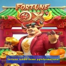 fortune rabbit demo pgInformational