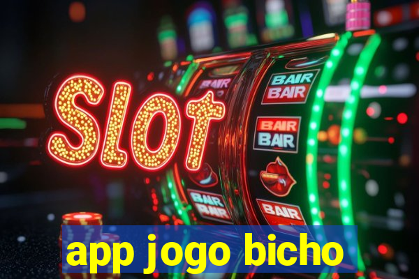 app jogo bicho