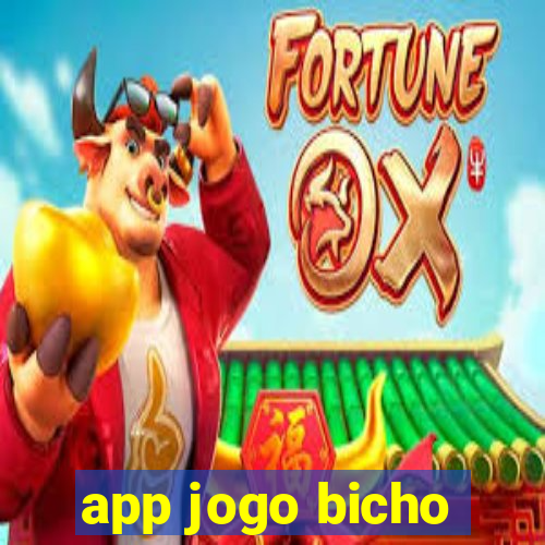 app jogo bicho