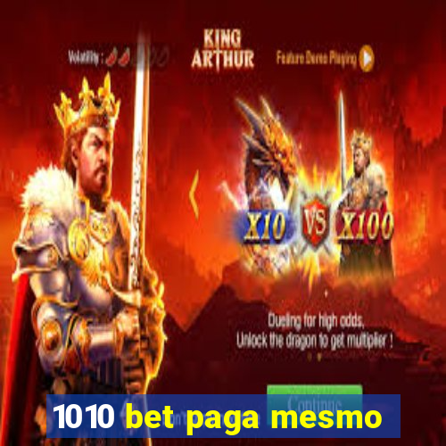 1010 bet paga mesmo