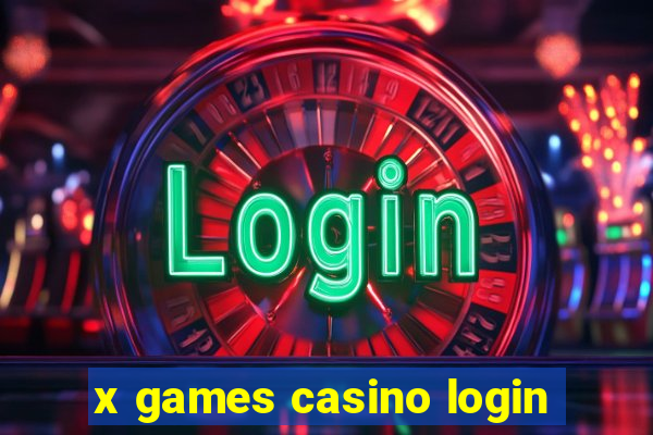 x games casino login