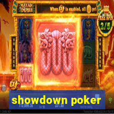 showdown poker