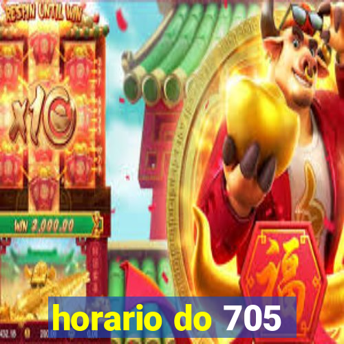 horario do 705