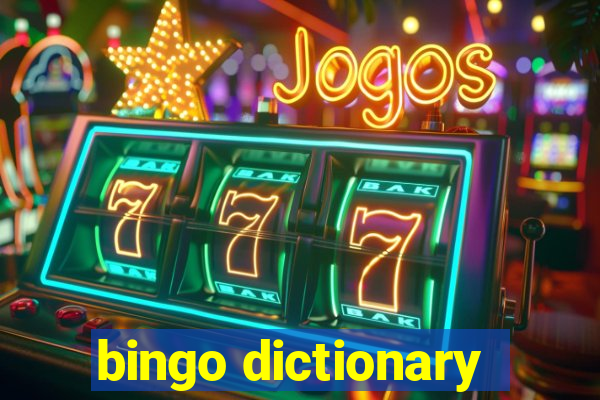 bingo dictionary