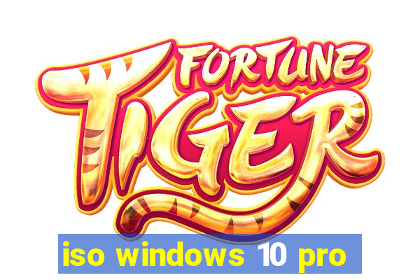 iso windows 10 pro